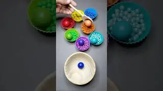 Satisfying Wooden Balls Colorful Beads Sorting Asmr #satisfying #asmr #reversebeads