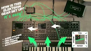 A quick tutorial on how to set up Auto Channels on Elektron boxes and play them with 1 keyboard!