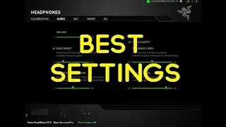 Best Razer Kraken / Surround Sound Quality Settings - Audio and EQ Levels