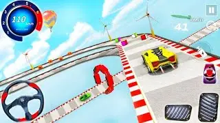 Monster Truck Mega Ramp Impossible Driver - Mega Ramp Car Stunt Master Simulator - Android Gameplay