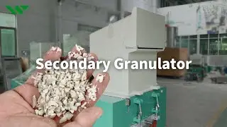 Secondary size reduction granulator (5 mm)