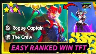 FREE WINS OP GP to 3 Star Twisted Fate 1v10! ⭐⭐⭐ TFT Ranked Gameplay No Commentary