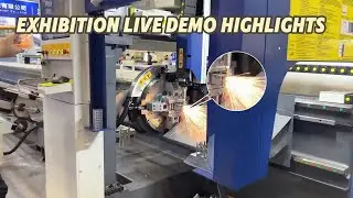 Qiangang Laser Showcases Next-Level Intelligent Pipe Cutting at Global Industrial Expo