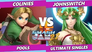 Smash Jam 22 - Colinies (Young Link) Vs. JohnSwitch (Palutena) SSBU Ultimate Tournament