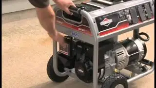 Briggs & Stratton  Operating a Portable Generator