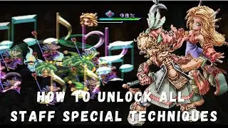 Unlock all Staff Special Techniques | Legend of Mana