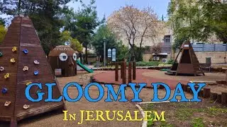 KATAMON Neighborhood in JERUSALEM. Silent Walk. Holyland.🇮🇱