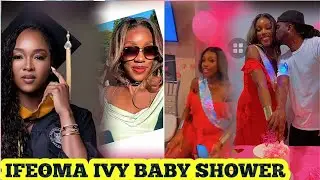 Ivy Ifeoma and Paul Okoye in Atlanta as paul Okoye new Wife Zenny has her BABY SHOWER