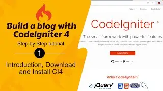 № 1. Введение в CodeIgniter 4: руководство по загрузке и установке