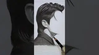 Jungkook Drawing 💜🐰 Rate it from 1 to 99 😃 #jungkook #drawing #btsdrawings #trustonallah