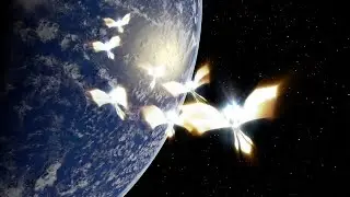Angel-Like Giant Winged Humanoids Sighted In Space by Astronauts!