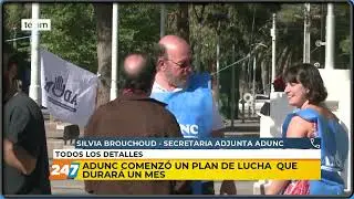 ADUNC comenz&oacute; un plan de lucha que durar&aacute; un mes | Brouchoud | La Primera Ma&ntilde;ana
