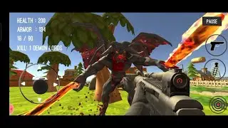 MONSTER KILLING CITY SHOOTING - WAR WITH FIRE BEINGS‼️ GAMES ANDROID