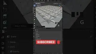 Easy Chesterfield Leather Modelling in Blender  🔥 #shorts #blender #tutorial #blendertutorial