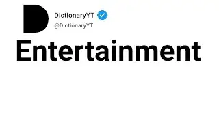 Entertainment Antonyms | Opposite Words 