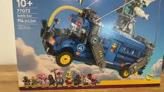 LEGO FOTNITE BATTLE BUS BUILD AND REVIEW 