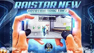 Secret @Rai Star  Rotation Drag Trick 😳🔥| Rotation Drag One Tap Headshot Trick !