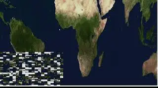 Virtual texture: Earth map
