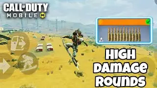 This BR Loadout With HIGH DAMAGE ROUNDS Is OVERPOWERED! | COD Mobile | CODM BR GAMEPLAY 