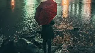 Go to sleep with relaxing city rain sound | Before sleep | 3 hours