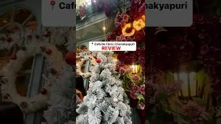 Cafe De Flora| Chanakyapuri| Cafe Reviews #delhicafe #cafevlog #cafereview #bestcafe #foodreview