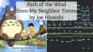 Path of the Wind (From My Neighbor Totoro) Mockup with OT Berlin Series