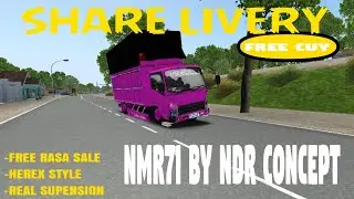SHARE🥳🥳||LIVERY SIMPLE STYLE TRUCK NMR71 BY NDR CONCEPT