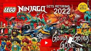 LEGO Ninjago sets Retiring in 2022 Going Going Gone!