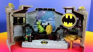 Hot Wheels Batman Batcave With Batmobile & Robin - Just4fun290 Original Videos