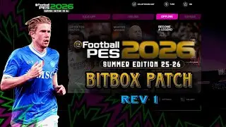 EFOOTBALL PES 2026 BITBOX PATCH CONNECT EDITION SUMMER 2025/2026 REV 1 PS4