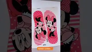 Lindas estampas para lindos chinelos😍#diy #chinelos #moda#youtubeshorts #ver&atilde;o