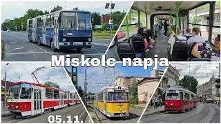 Ikarus 280 (ex.BPO-881) és 620, 209-es Tátra, 100-as Bengáli és a 185-ös SGP nosztalgiajáratokon