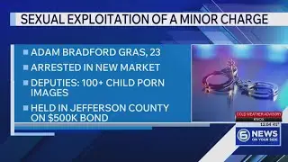 New Market man charged with aggravated sexual exploitation of a minor