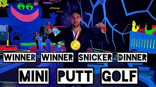 1st position pe aate hai laado || mini putt || ⛳️golf || fun time || surrey best mini putt || neon |