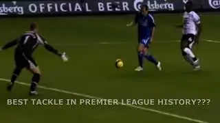 GREATEST TACKLE EVER In Premier League History? Ledley King on Arjen Robben