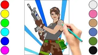 Fortnite Coloring Pages for Kids | Fortnite Battle Royale