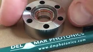 VUV grade MgF2 windows and vacuum viewports