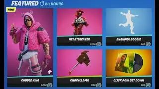 NEW CUDDLE KING Skin, Bloomin Bouquet Emote in Fortnite Item Shop