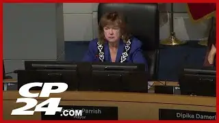 Carolyn Parrish's first council meeting as Mississauga mayor
