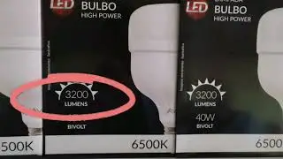 Qual a l&acirc;mpada de led clareia mais? Como saber isso?