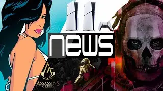 NEWS ★ PS5 Slim Release Infos & Bilder! MW3 Releasezeiten & Preload! GTA6 NPCs noch realistischer!