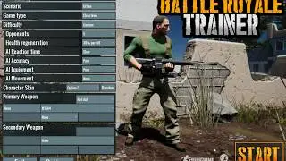Battle Royale Trainer Gameplay PC HD 2018 😄🤣😀