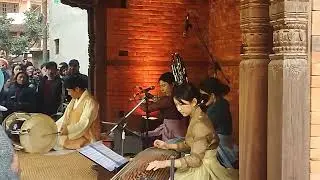 The Echoes in Valley of Music@ Khokana performance by Korean Artists 