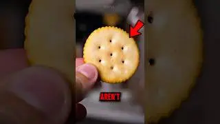 Why Crackers Have Holes? 😮