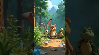 ♻️ The Recycling Race 🌳 | #KidsStory #EnvironmentalAwareness #RecyclingForKids