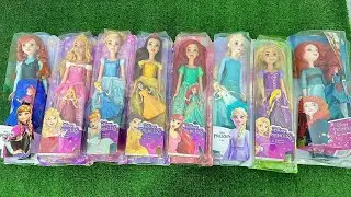 ASMR Unboxing Mattel Disney Princess Spin & Reveal Surprise Dolls! Satisfying video Review Toys