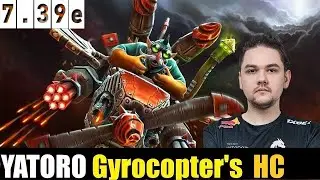 🤯YATORO [Gyrocopter] HC 7.39e - DOTA 2 HIGHEST MMR MATCH#dota2    #dota2gameplay   #yatorodota2