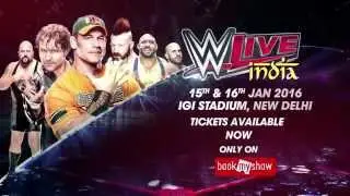 WWE Live India- #IWillBeThere