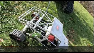 50cc Taylor powered Kraken Vekkta track testing the RPM addition to the wireless engine SCADA