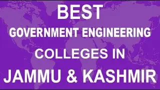 Government Engineering Colleges in Jammu And Kashmir
